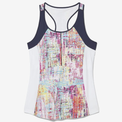 Alley Printed Racerback Tank