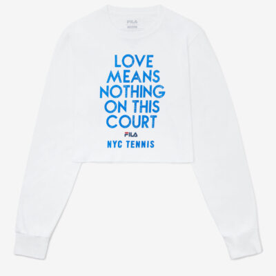 NYC Loves Means Crops Long Sleeve